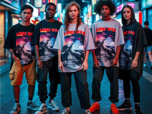 kaos oversize streeswear
