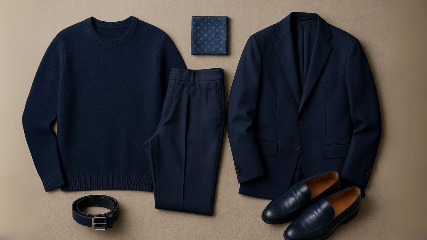 mix and match warna navy kekinian