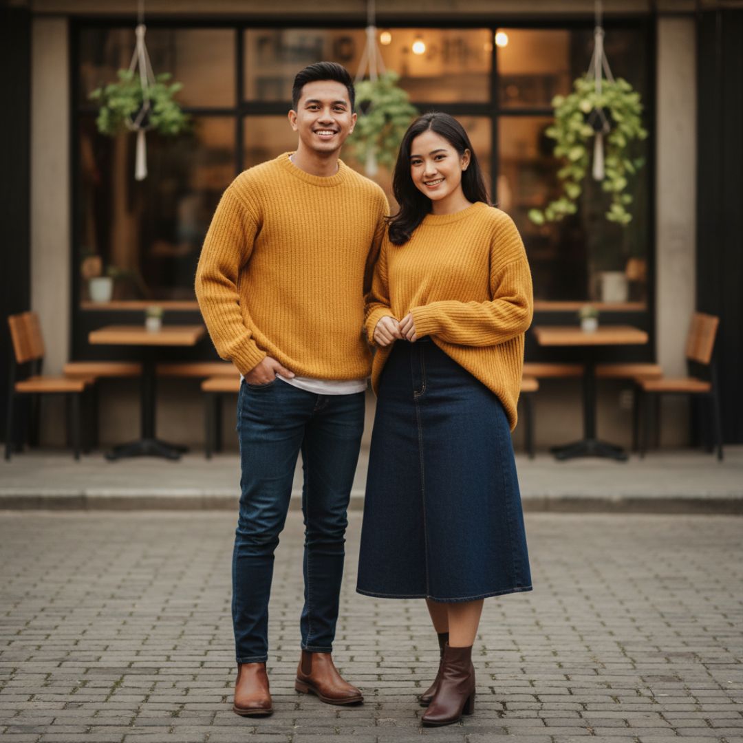 mix and match warna navy kekinian